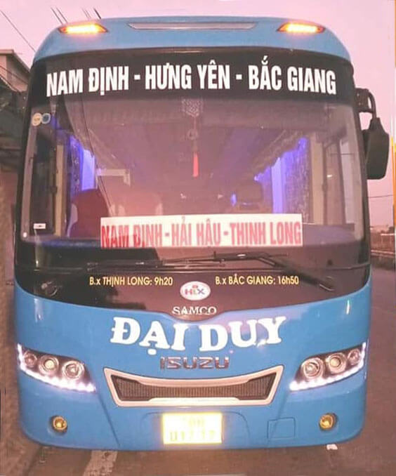 Số điện thoại xe khách hưng yên bắc giang