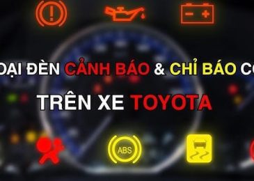 Ý nghĩa các đèn cảnh báo trên xe Toyota Fortuner 2023