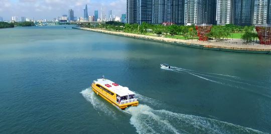 Cách đi Waterbus trên sông Sài Gòn