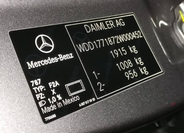 Cách đọc số khung xe Mercedes 16 chỗ