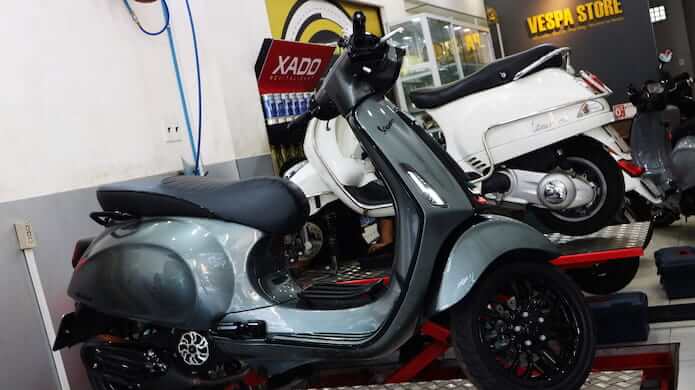 Nguyên nhân xe Vespa có tiếng kêu lạch cạch khi tắt máy