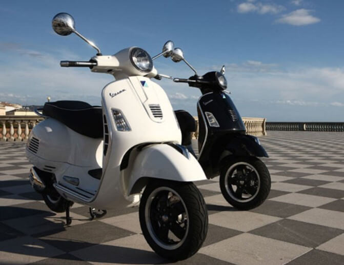 Số khung số máy xe Vespa Sprint nằm ở đâu?