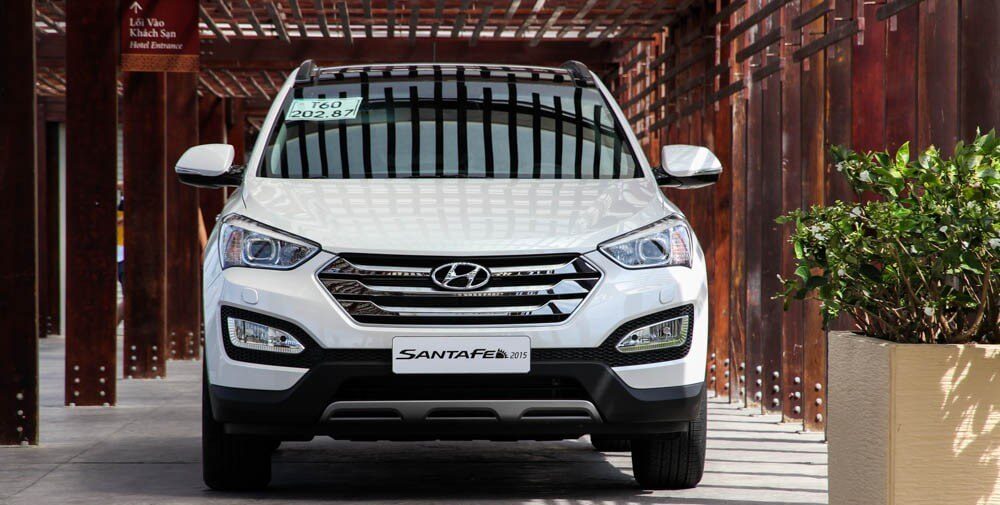 Các nút chức năng trên xe Santafe 2015